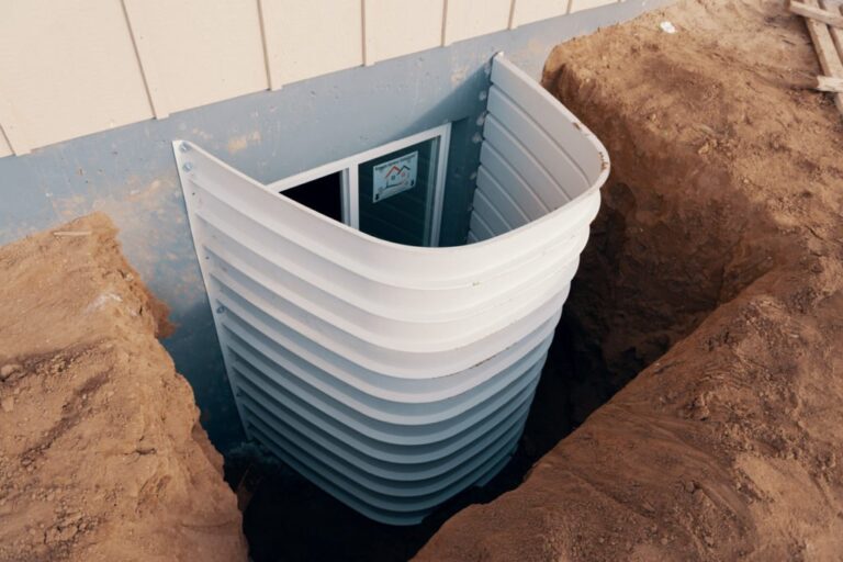 Rockwell | Piermagic® Installed Egress Window Well Providing a Safe Emergency Exit While Improving Natural Light and Basement Accessibility | Piermagic®